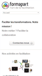 Mobile Screenshot of formapart.fr