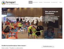 Tablet Screenshot of formapart.fr
